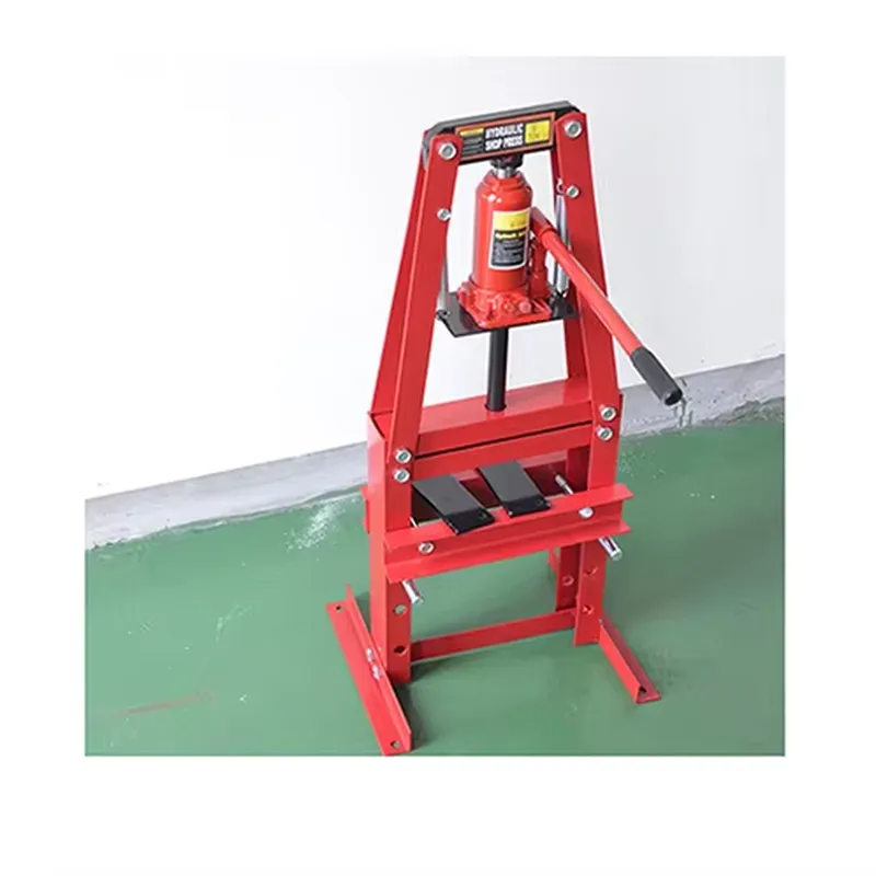 Heavy Equipment Jack Stands - Heavy Duty Hydraulic Workshop Press for
