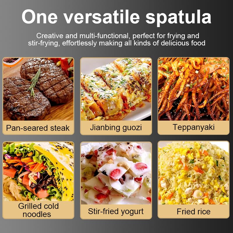 Stainless Steel Griddle Spatul - Heavy Equipment Scraper recension och pris