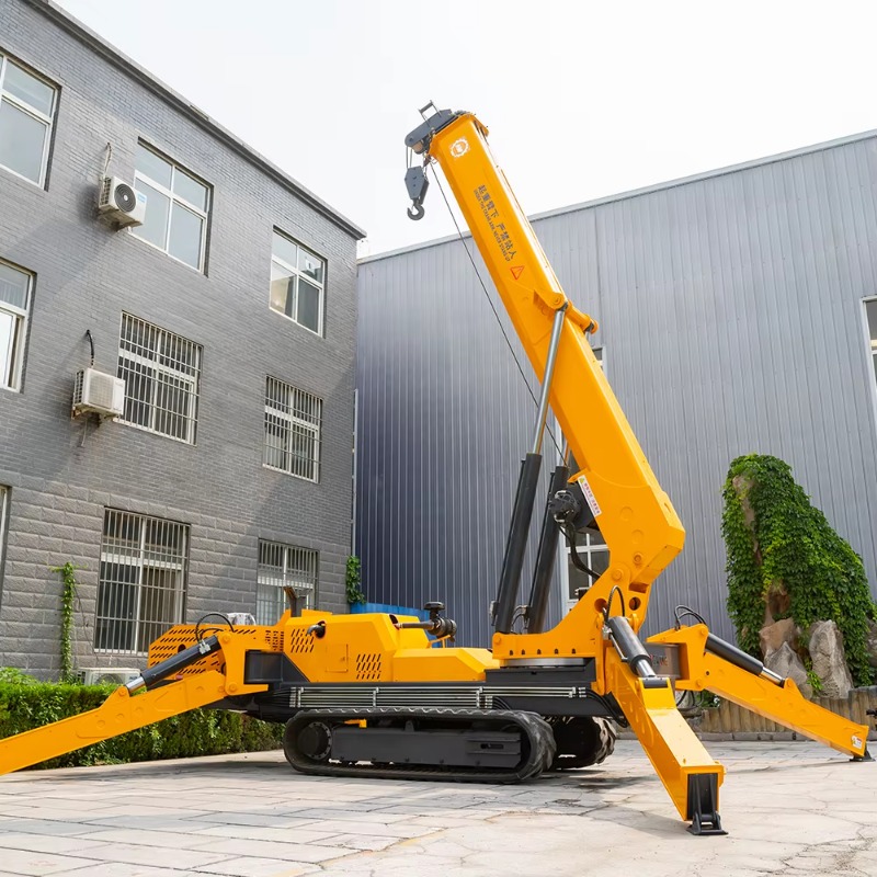 Mini Spider Crane Compact Elec - Heavy Equipment Lift recension och pris