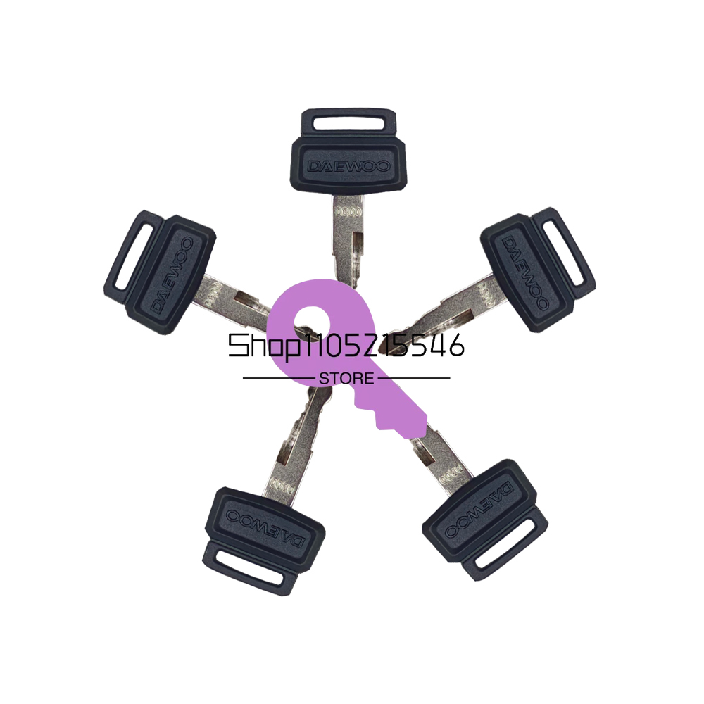 20/10/5/1pcs for D300 Keys Exc - Heavy Equipment Logos recension och pris