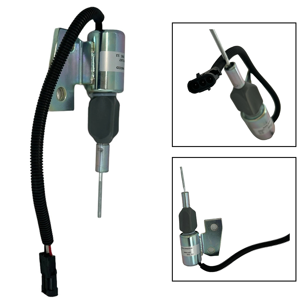 12V Fuel Shutoff Solenoid Valv - Heavy Equipment Hyundai recension och pris