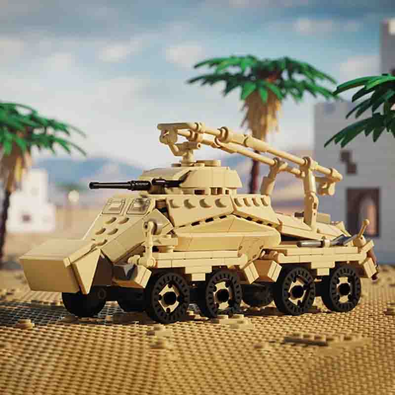 Heavy Armored Car Model MOC Bu - Heavy Equipment Armor recension och pris