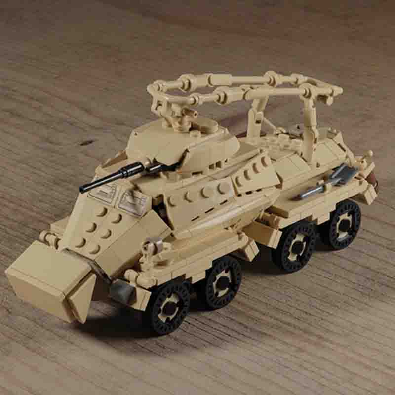 Heavy Armored Car Model MOC Bu - Heavy Equipment Armor recension och pris