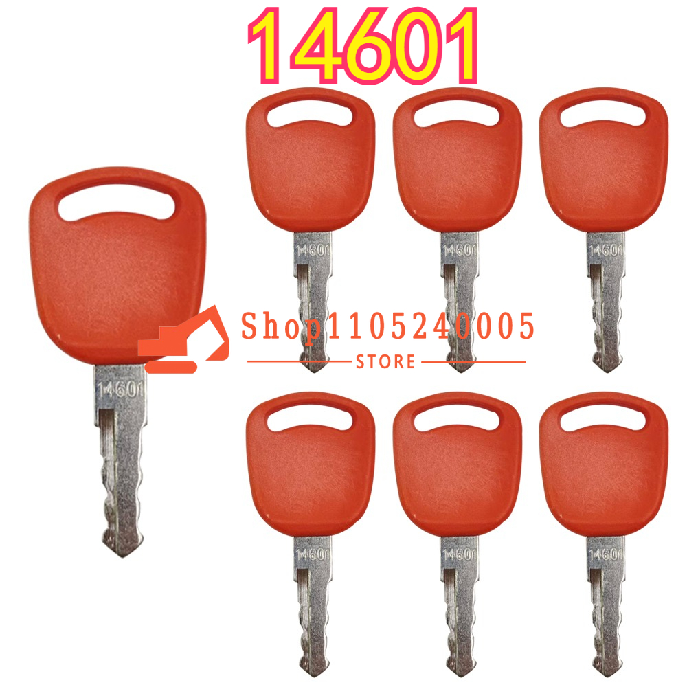 20/10/5/1PCS 14601 Ignition Ke - Heavy Equipment Keys Master Set recension och pris