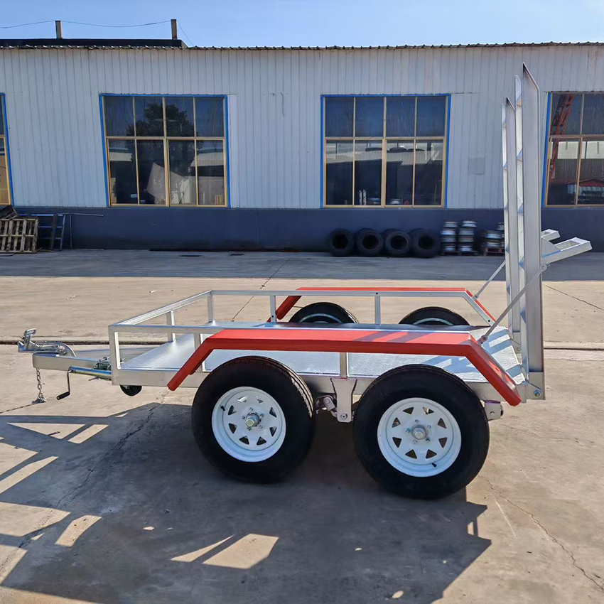 Automotive Hydraulic 3-Ton Low - Heavy Equipment Trailer recension och pris