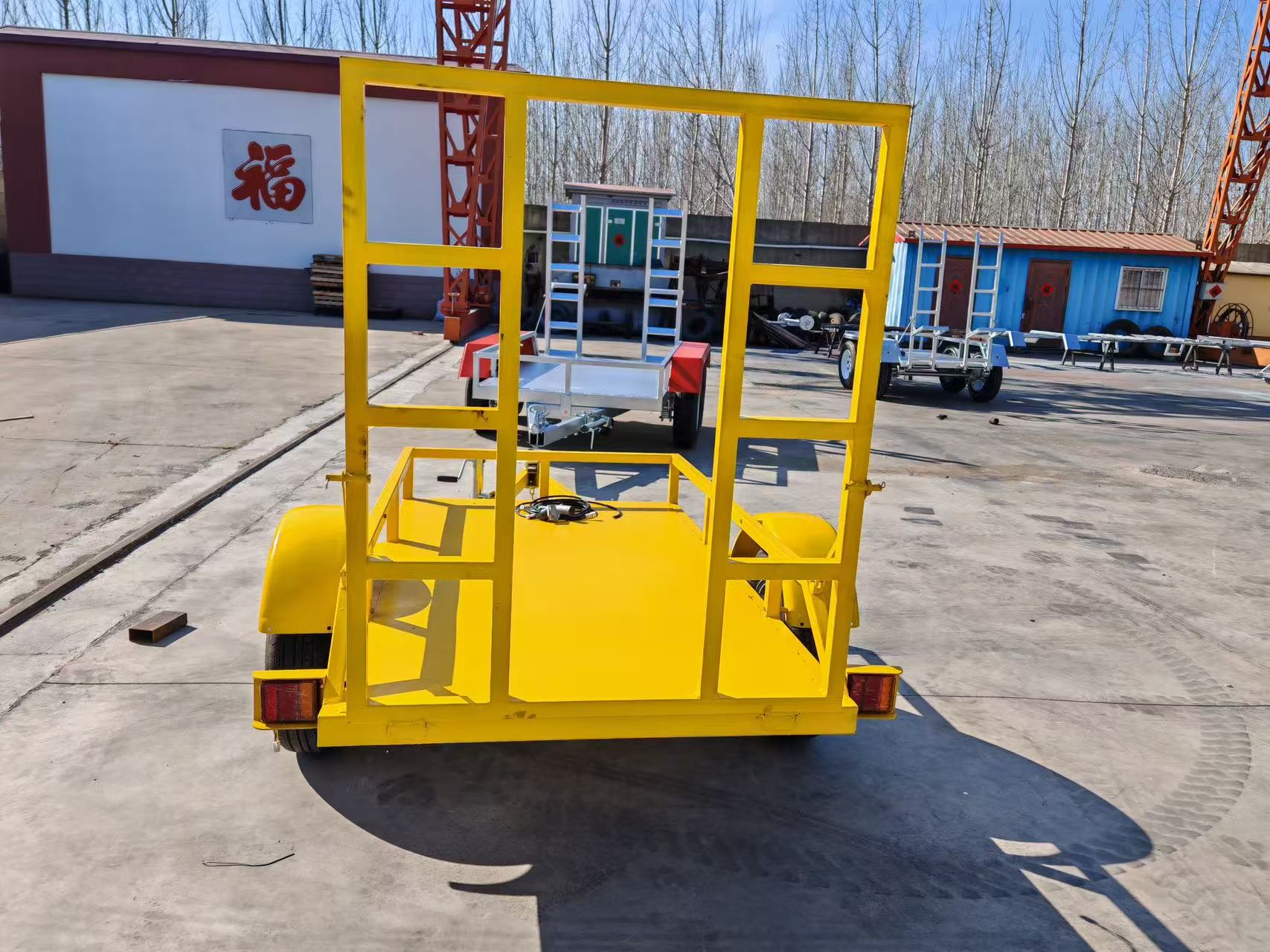 Automotive Hydraulic 3-Ton Low - Heavy Equipment Trailer recension och pris