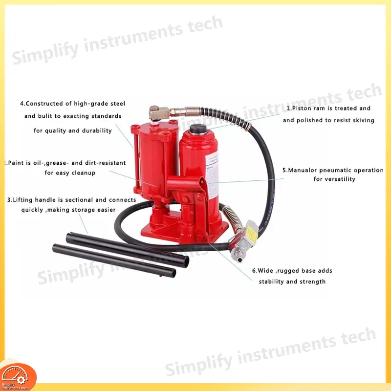 5 Ton Pneumatic Air Hydraulic  - Heavy Equipment Jack recension och pris