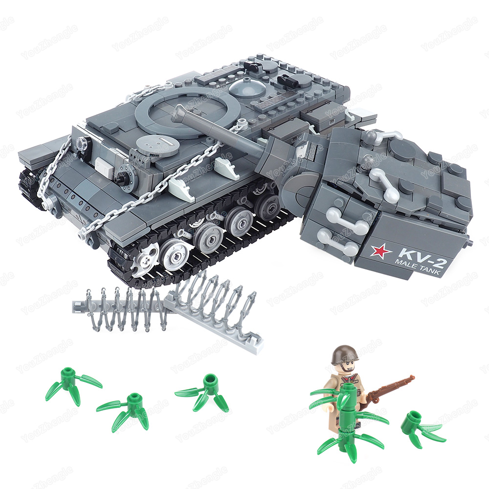 WW2 KV-2 Heavy tank Building B - Heavy Equipment Armor recension och pris