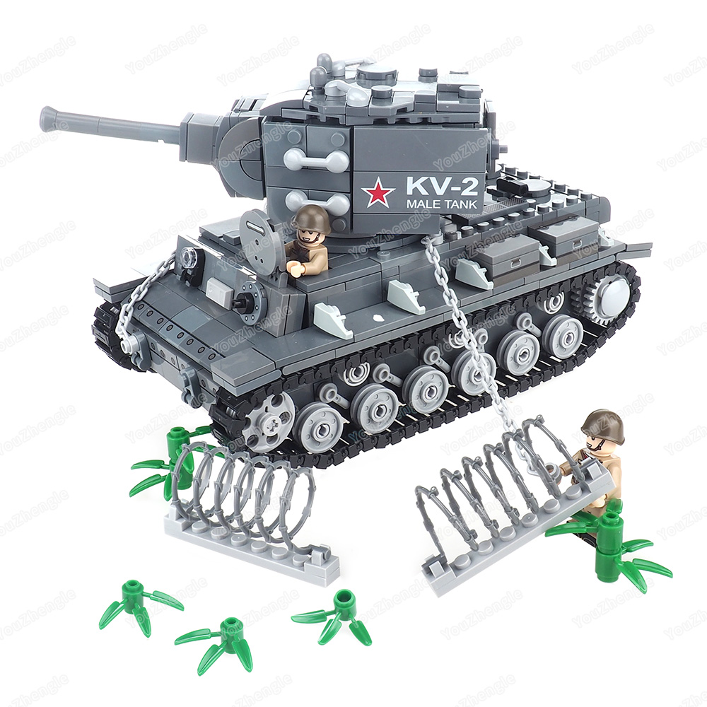 WW2 KV-2 Heavy tank Building B - Heavy Equipment Armor recension och pris