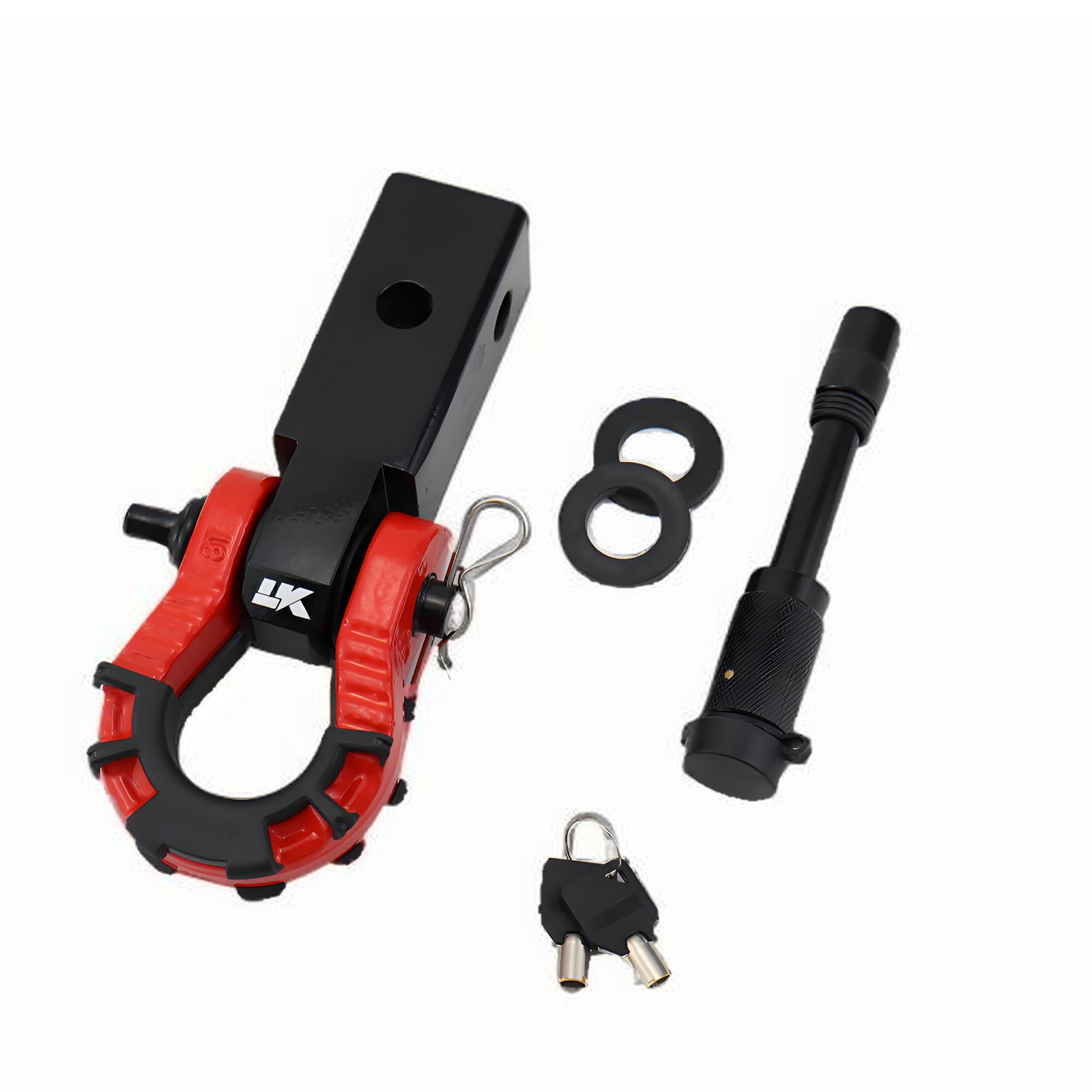 1Set 8T D Ring Shackle with Tr - Heavy Equipment Trailer recension och pris