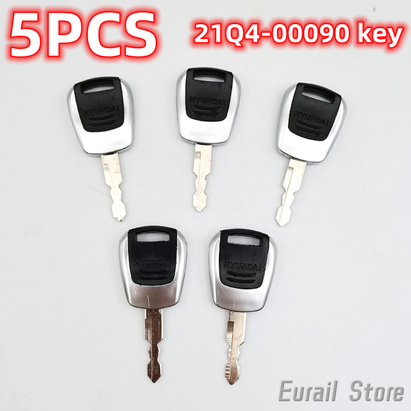 5pcs Keys For Hyundai Excavato - Heavy Equipment Hyundai recension och pris
