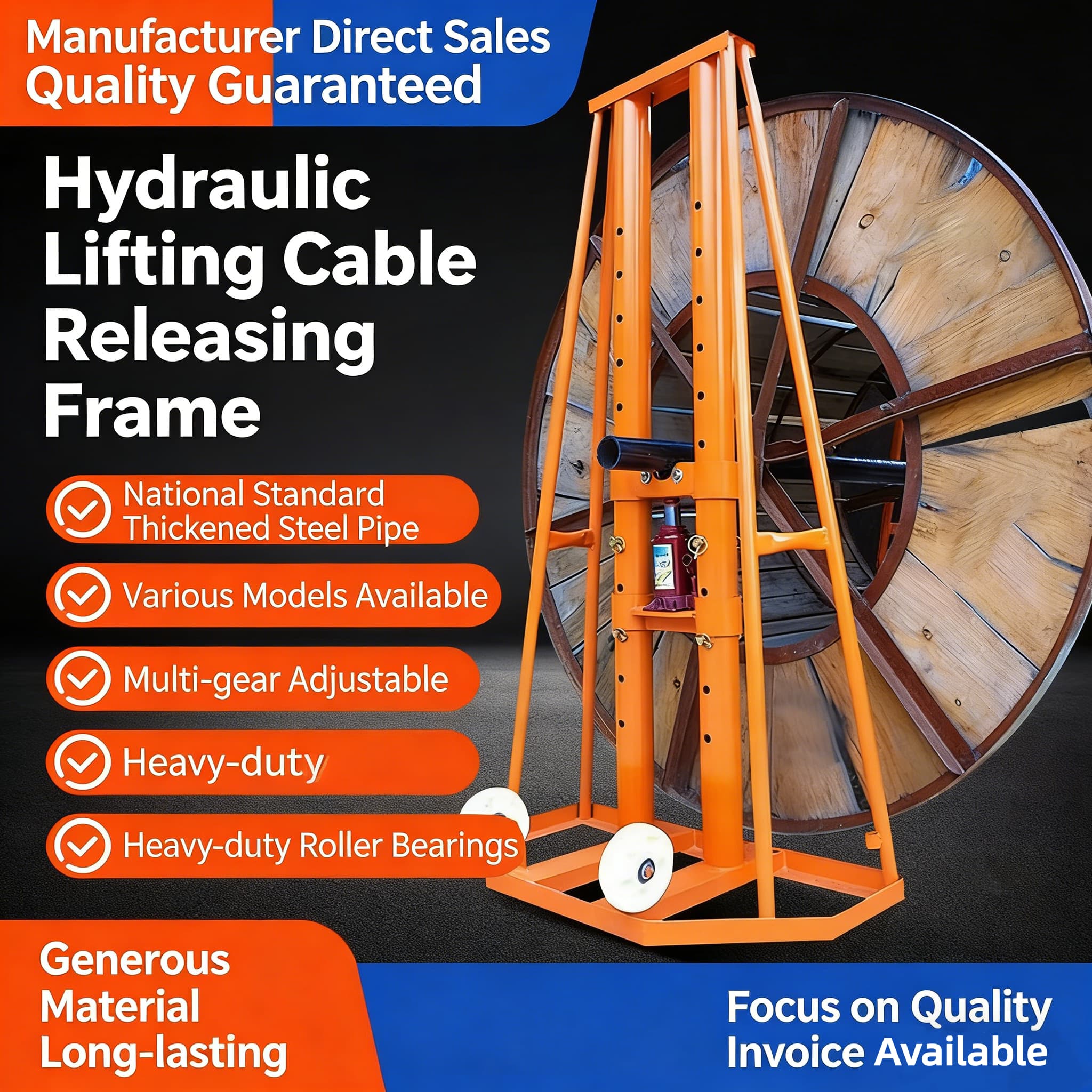 Heavy Load Jack Hydraulic Stri - Heavy Equipment Jack recension och pris