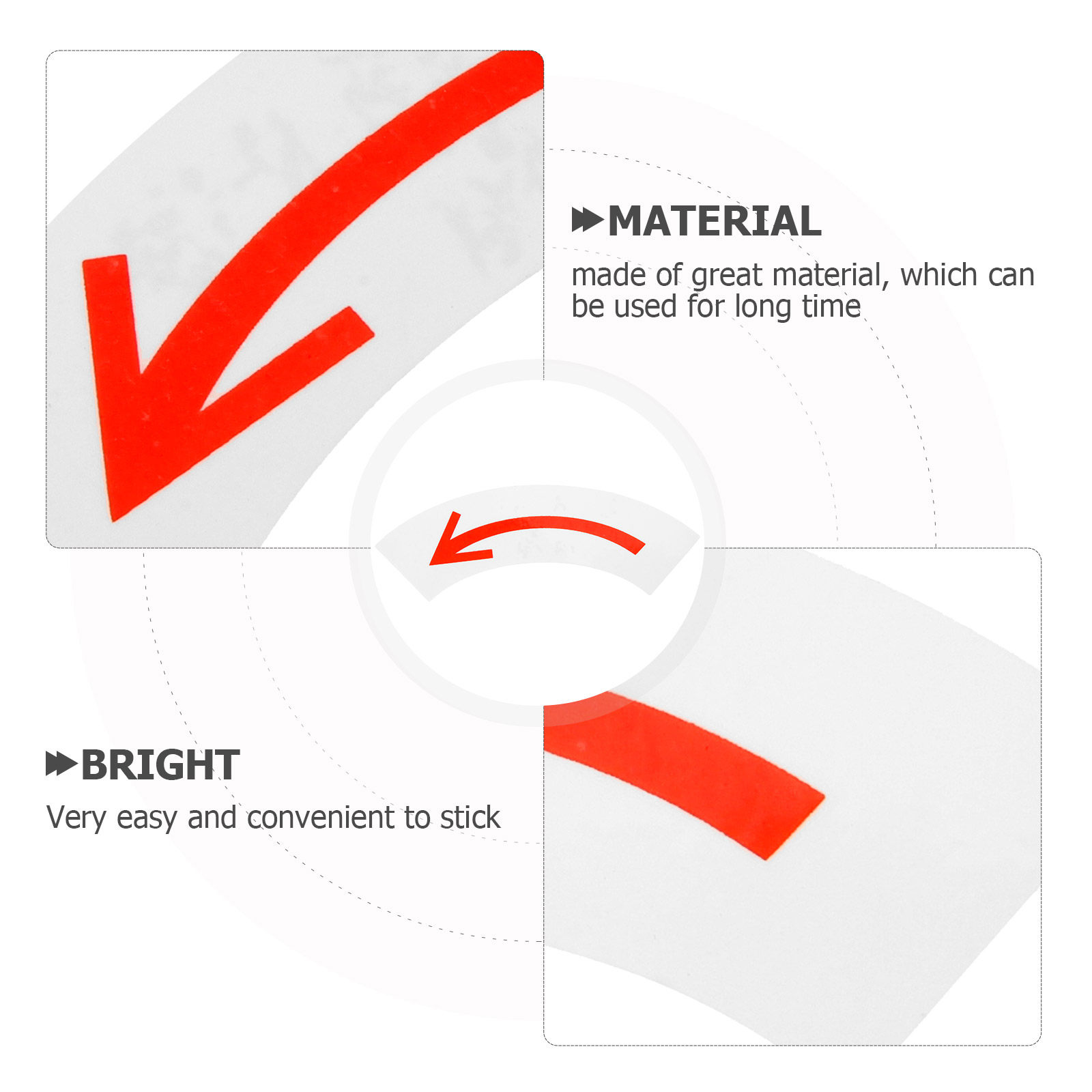 Arrow Direction Sticker Heavy  - Heavy Equipment Warning Sign recension och pris