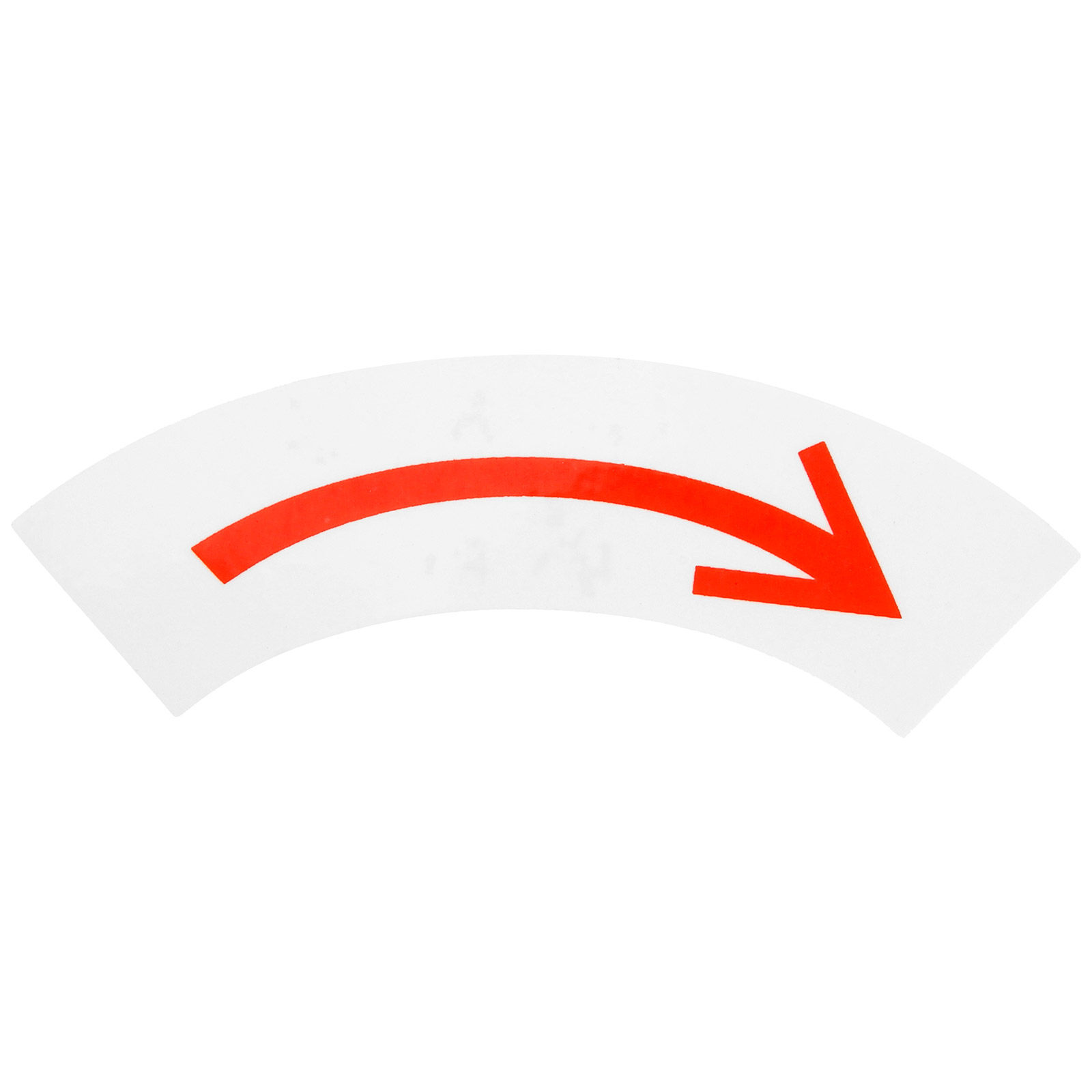 Arrow Direction Sticker Heavy  - Heavy Equipment Warning Sign recension och pris