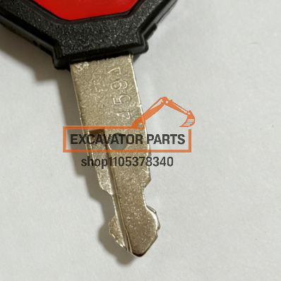 1Pc 459A Ignition Key with Red - Heavy Equipment Logos recension och pris