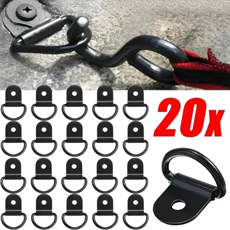 20/10PCS D Shape Pull Hook Tie - Heavy Equipment Trailer recension och pris