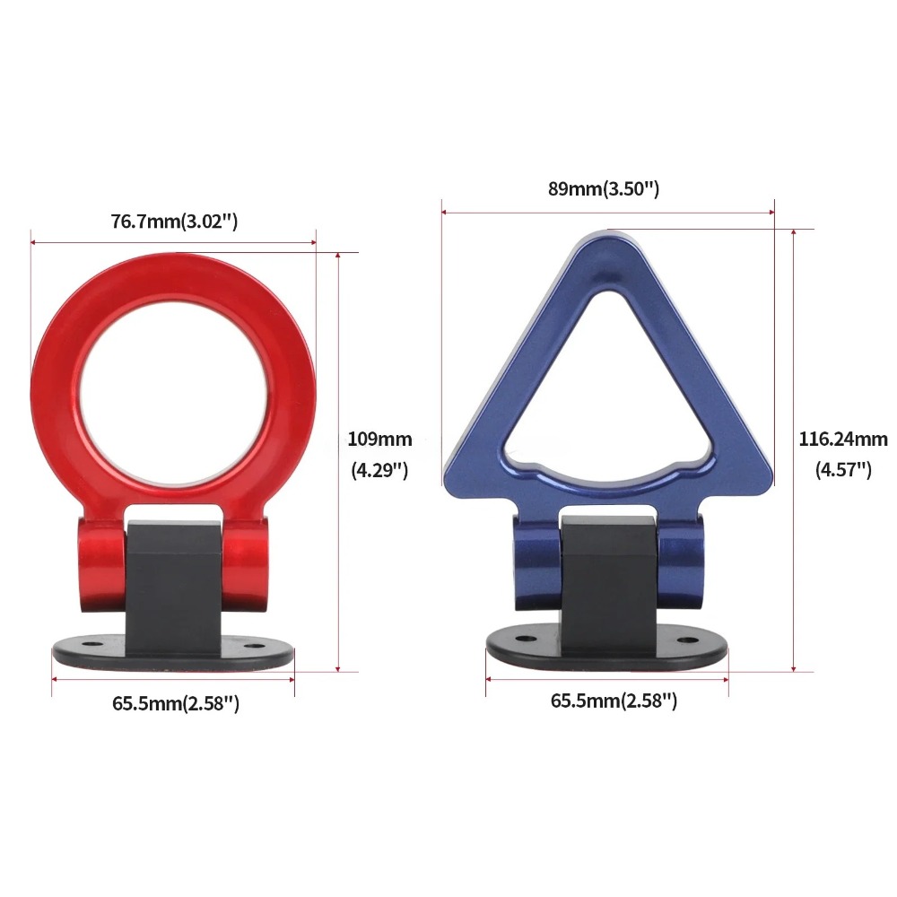 2Pcs Car Styling Trailer Hooks - Heavy Equipment Trailer recension och pris