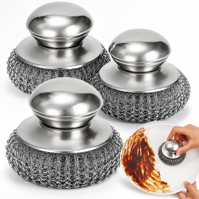 Stainless Steel Pot Brush With - Heavy Equipment Scraper recension och pris