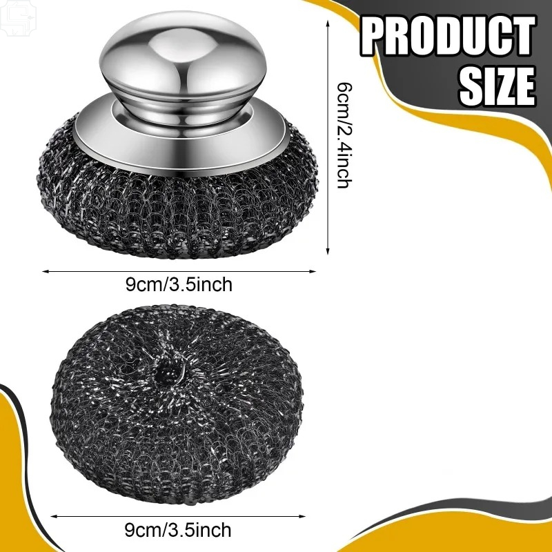 Stainless Steel Pot Brush With - Heavy Equipment Scraper recension och pris