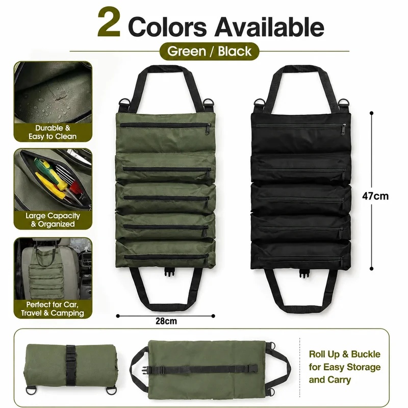 Heavy Duty Roll Up Tool Bag, O - Heavy Equipment Operation recension och pris