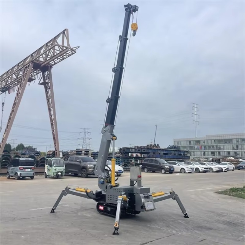 Compact Mini Spider Crane Hydr - Heavy Equipment Lift recension och pris
