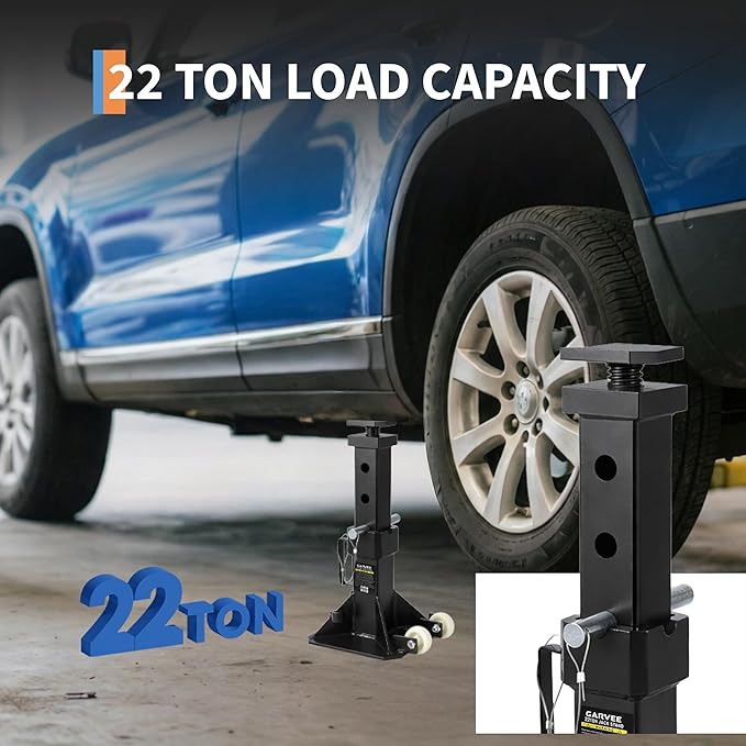 22 Ton Jack Stands,Heavy Duty  - Heavy Equipment Jack Stands recension och pris