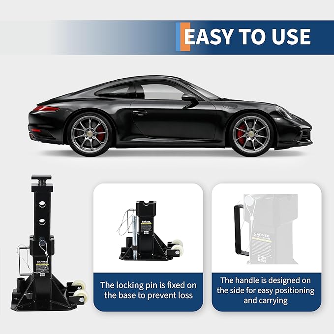 22 Ton Jack Stands,Heavy Duty  - Heavy Equipment Jack Stands recension och pris