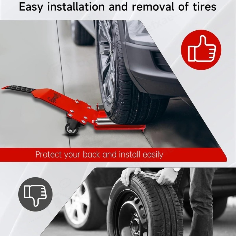Portable Heavy Duty Tire Jack  - Heavy Equipment Jack recension och pris