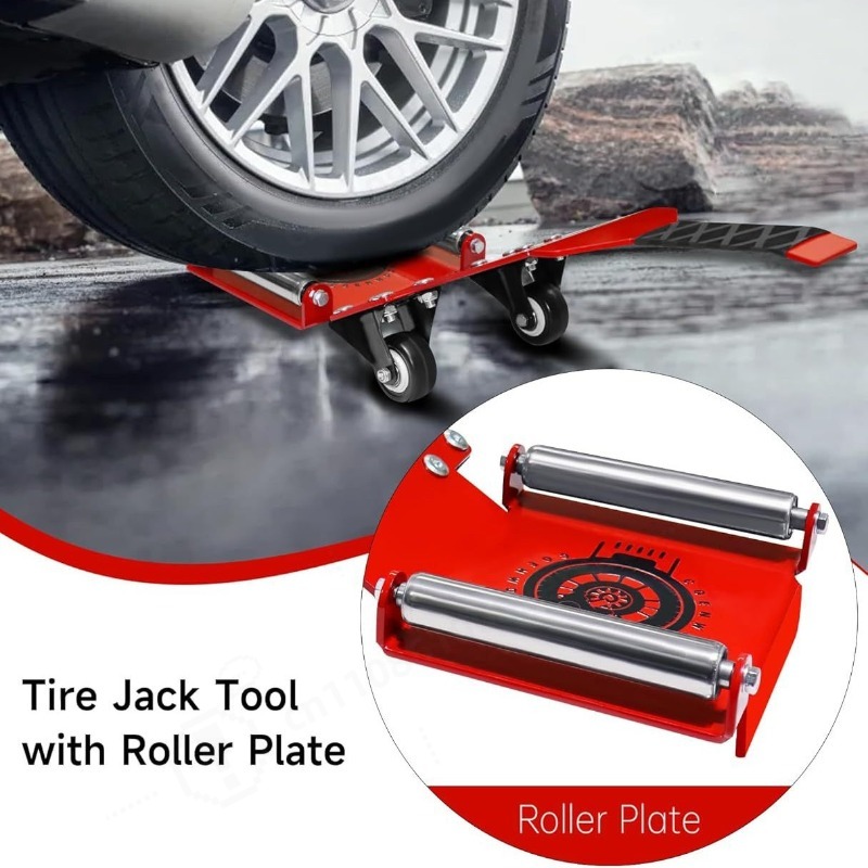 Portable Heavy Duty Tire Jack  - Heavy Equipment Jack recension och pris
