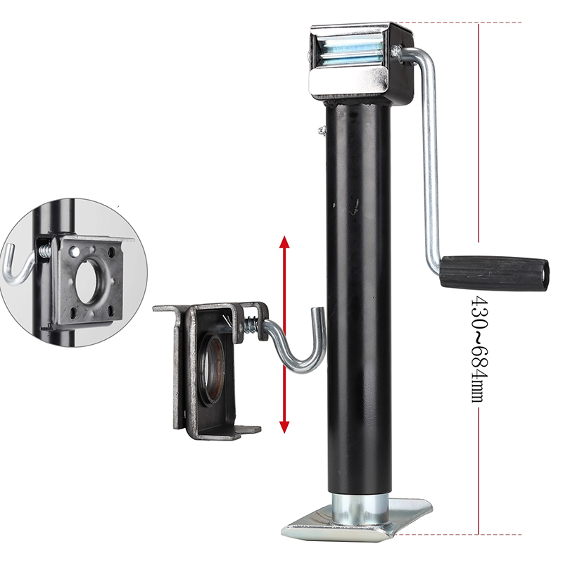 AZ-Trailer Tongue Jack 8000LBS - Heavy Equipment Jack recension och pris