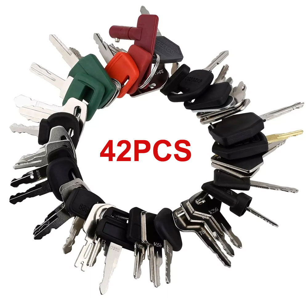 42 Keys Heavy Equipment Constr - Heavy Equipment Keys Master Set recension och pris