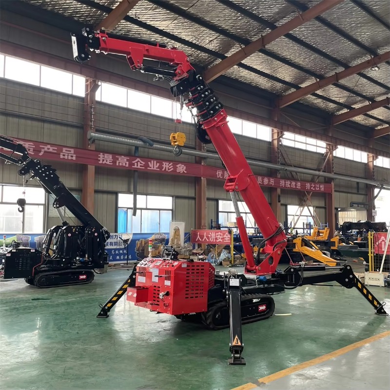 Compact Mini Spider Crane Hydr - Heavy Equipment Lift recension och pris