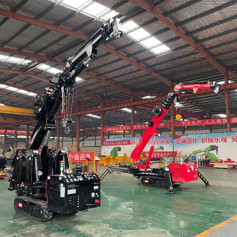 Compact Mini Spider Crane Hydr - Heavy Equipment Lift recension och pris