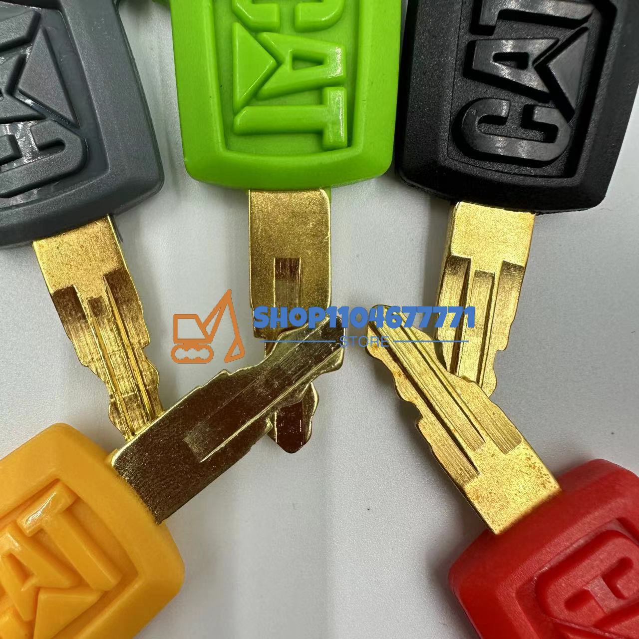 10PCS 5P8500 Ignition Start an - Heavy Equipment Keys Master Set recension och pris