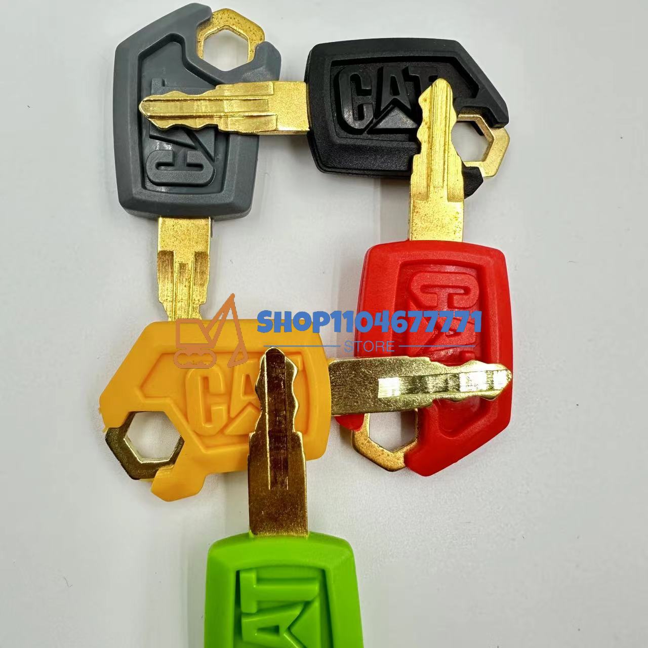 10PCS 5P8500 Ignition Start an - Heavy Equipment Keys Master Set recension och pris