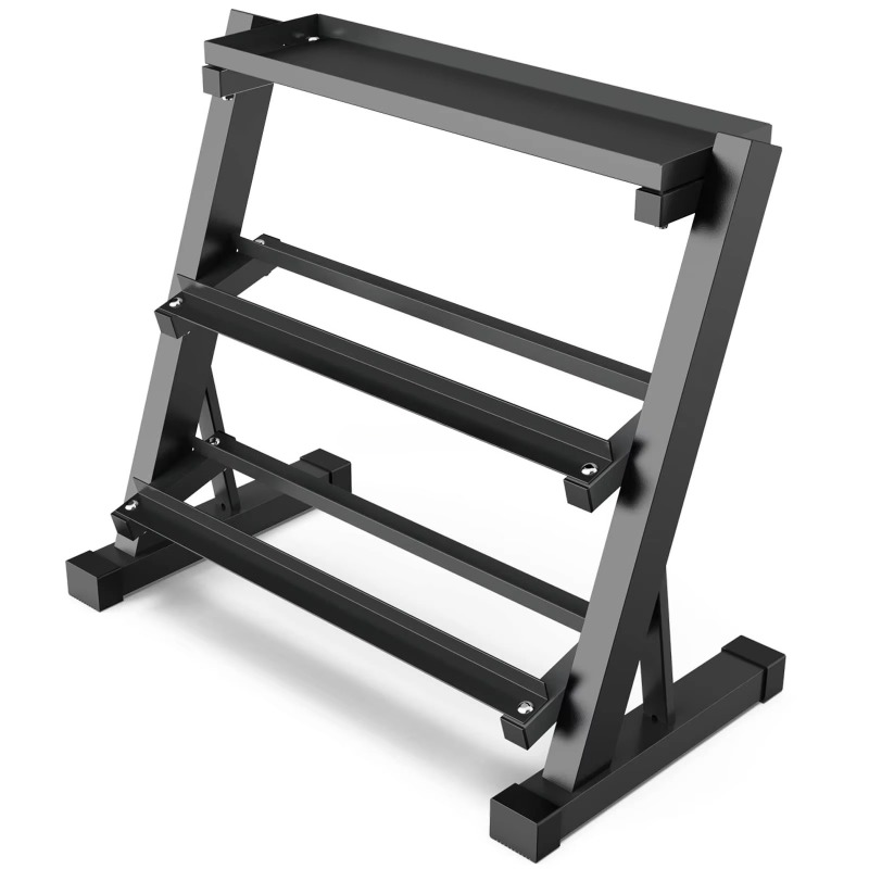 3-Tier Dumbbell Storage Rack 8 - Heavy Equipment Gym recension och pris