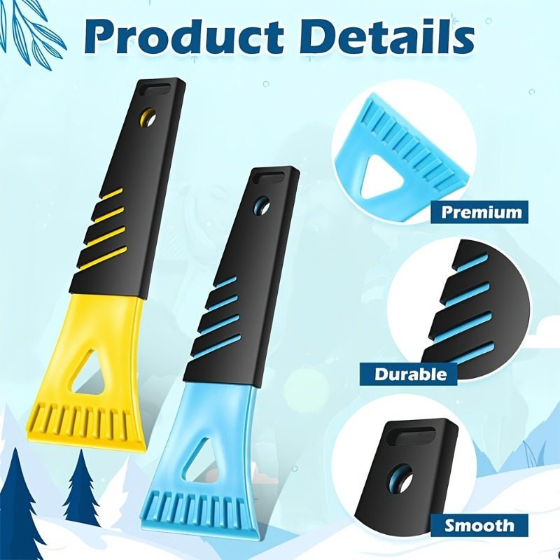 1pc Heavy-Duty PVC Ice Scraper - Heavy Equipment Scraper recension och pris