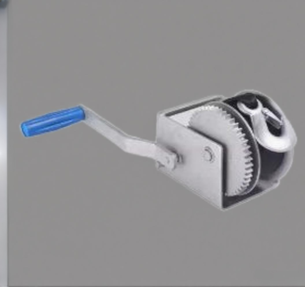Hand Crank Manual Winch Small  - Heavy Equipment Trailer recension och pris