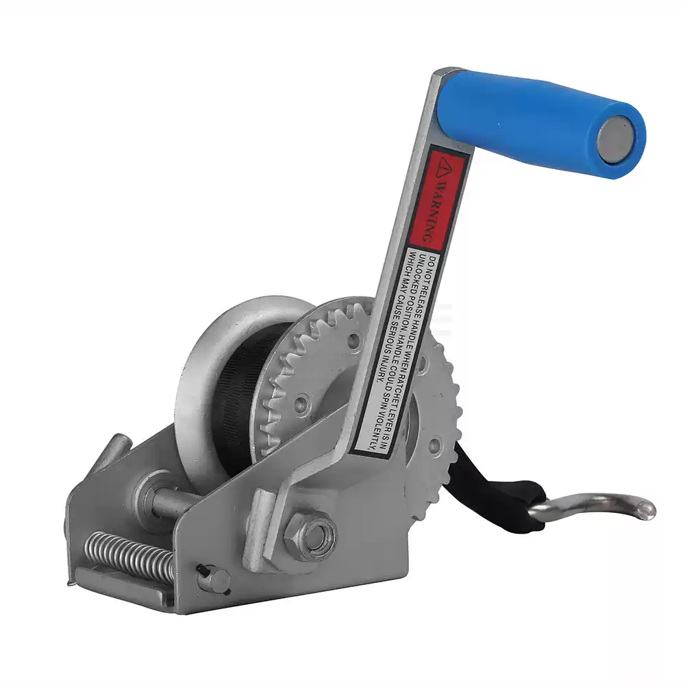 Hand Crank Manual Winch Small  - Heavy Equipment Trailer recension och pris