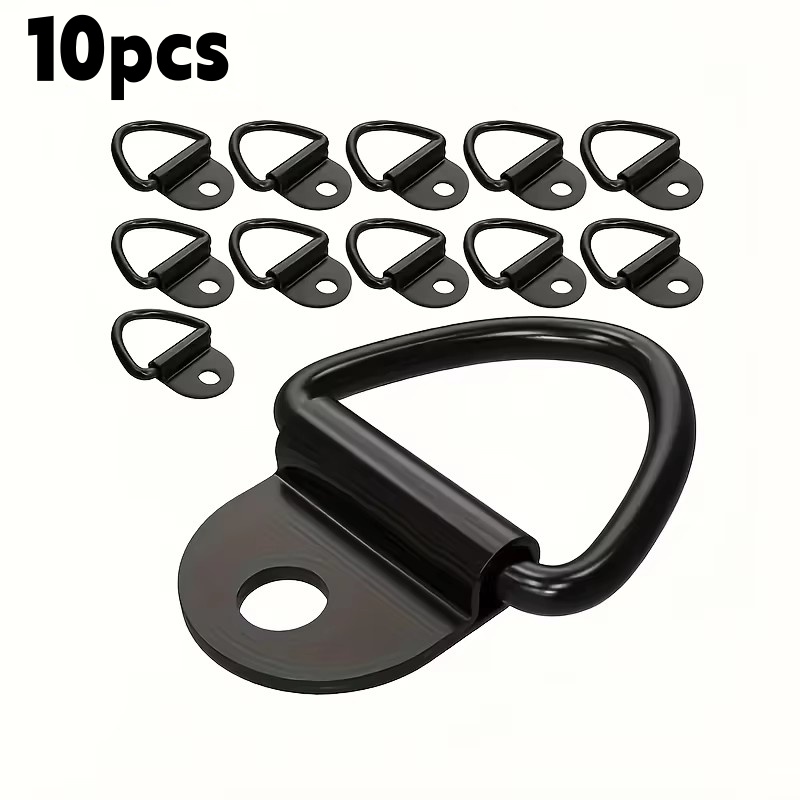 10Pcs D Rings Tie Down Anchors - Heavy Equipment Trailer recension och pris