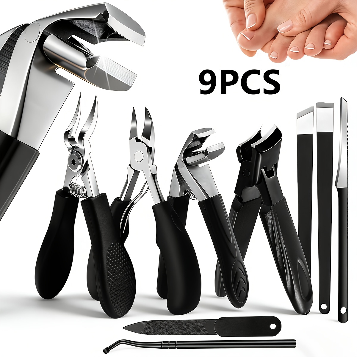 9pcs Stainless Steel Heavy Dut - Heavy Equipment Scraper recension och pris