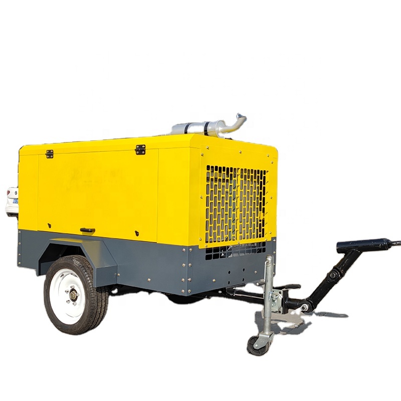 Portable Screw Air Compressor  - Heavy Equipment Mining recension och pris