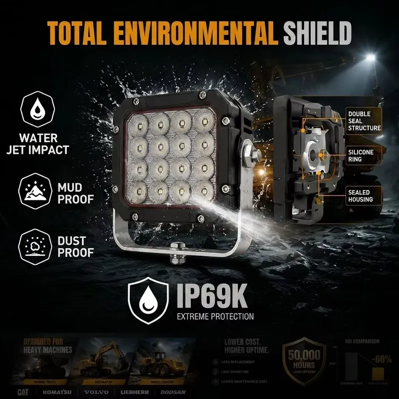 High Lumen Vibration Flood Lig - Heavy Equipment Mining recension och pris
