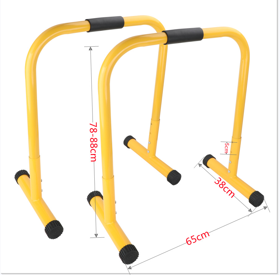 Steel Parallel Bar, 65x38x78cm - Heavy Equipment Gym recension och pris