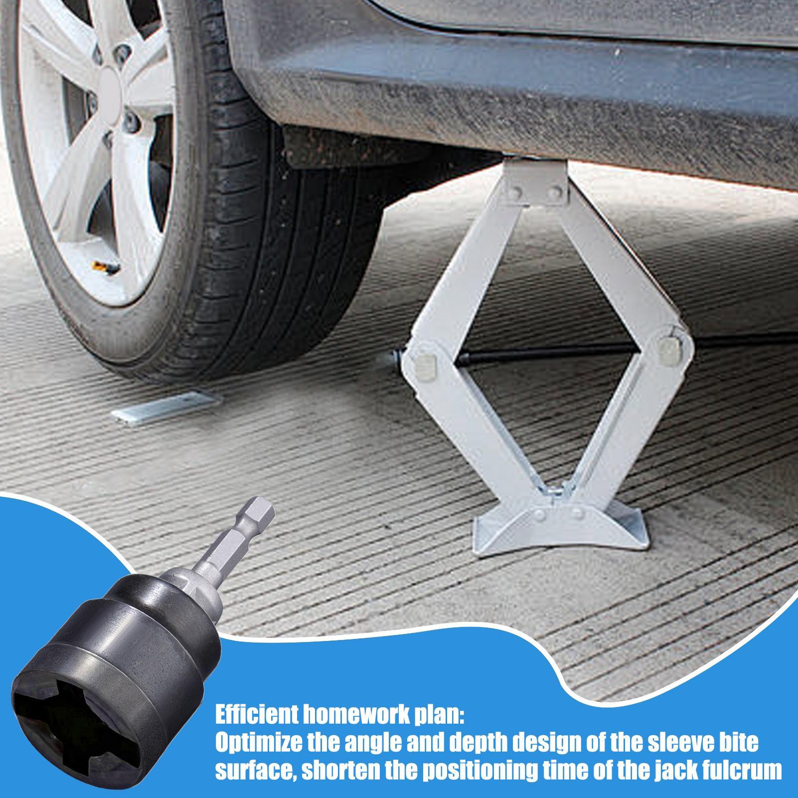 Car Jack Adapter Socket Conver - Heavy Equipment Operation recension och pris