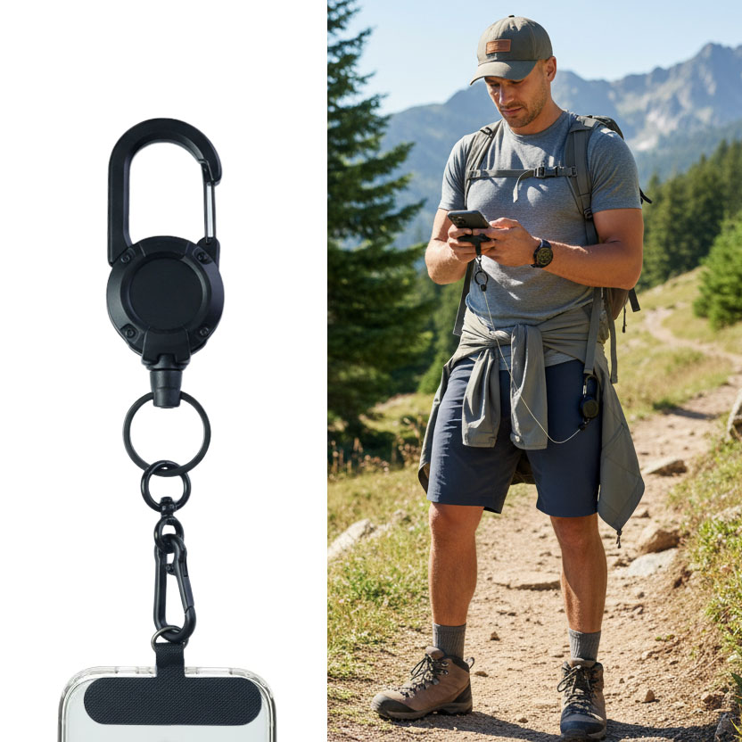 Retractable Phone Lanyard Heav - Heavy Equipment Operation recension och pris