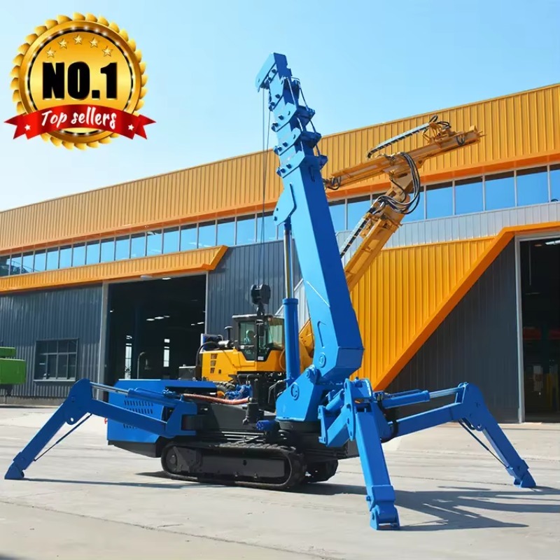8T Hydraulic Spider Crane Heav - Heavy Equipment Lift recension och pris