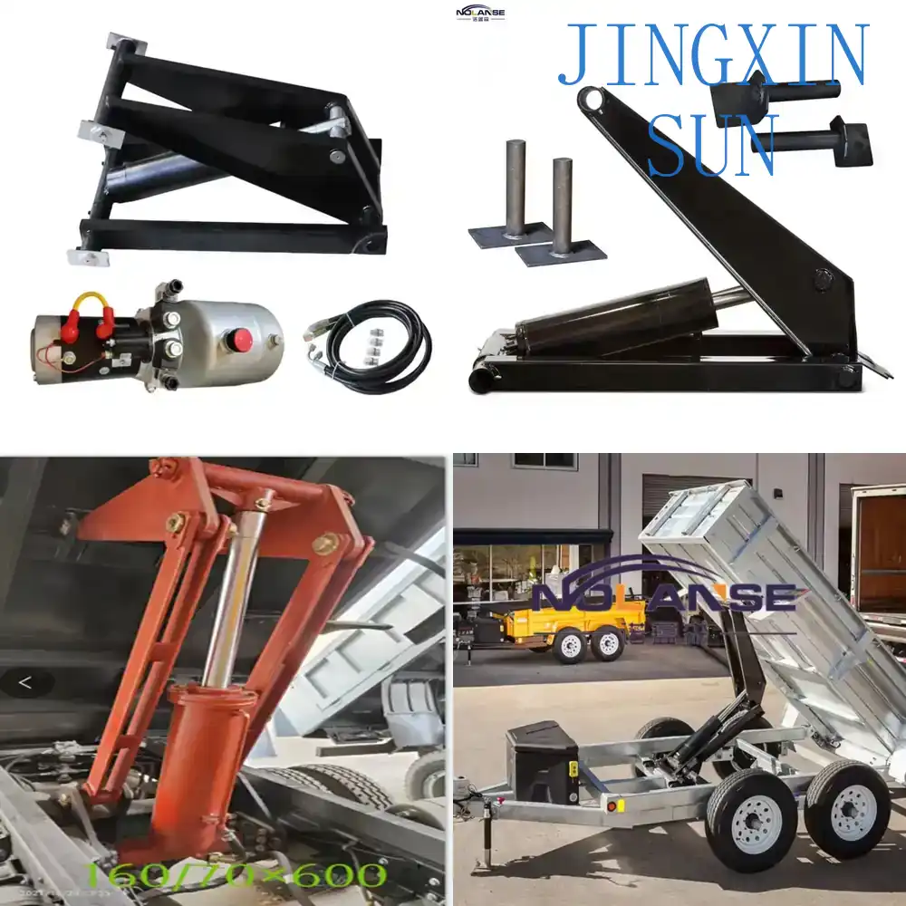 8 Ton Hydraulic Tipper Trailer - Heavy Equipment Mining recension och pris